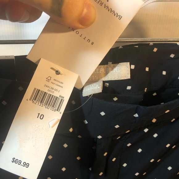 NWT Wide Legged Banana Republic Slacks - Picture 6 of 6